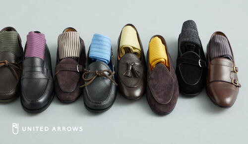 専用！bibliotek ×UNITED ARROWS本革ローファー 別注】＜Paraboot＞BIT DECK ローファー