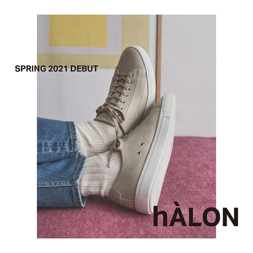 新スニーカーブランド＜hALON（アーロン）＞デビューのお知らせ
