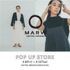 MARW UNITED ARROWS POP UP STORE at UNITED ARROWS