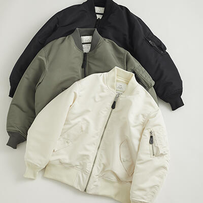 HYKE for UNITED ARROWS / MA-1