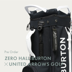 ZERO HALLIBURTON × UNITED ARROWS GOLF　ゴルフアイテムで初のコラボレーション