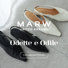 MARW UNITED ARROWS＋Odette e Odile 第2弾コラボレーションシューズ