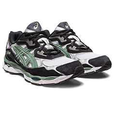 4/20（木）発売 asics GEL-NYC 「White / Ivy」「White / Steel Gray」