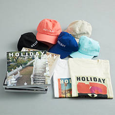 6/2（金）発売 ＜HOLIDAY＞ Cover T-Shirt / Embroidery Cap