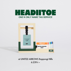 オリジナルネームタグ<HEADIITOE>オーダー販売開始のおしらせ