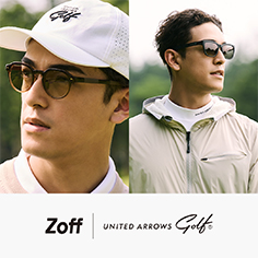 8/25（金）発売 Zoff × UNITED ARROWS GOLF サングラス