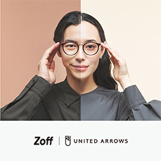 Zoff×UNITED ARROWS 2023年秋冬アイウェアコレクション