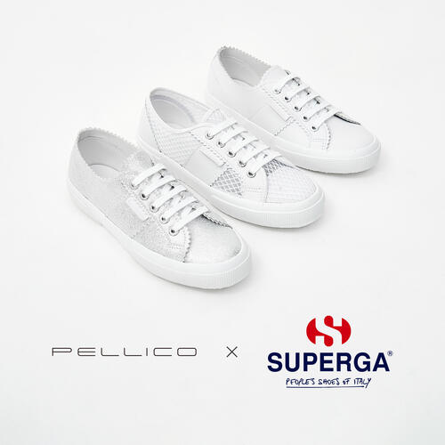 ＜PELLICO＞と＜SUPERGA＞によるコラボレーションスニーカー第二弾　受注販売が決定！
