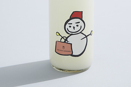 日本酒<仙禽 × UNITED ARROWS>の人気商品「UA雪だるま」を今 日本酒<仙禽 × UNITED ARROWS>の人気商品「UA雪だるま」を今