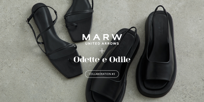 MARW UNITED ARROWS＋Odette e Odile 第3弾コラボレーションシューズ