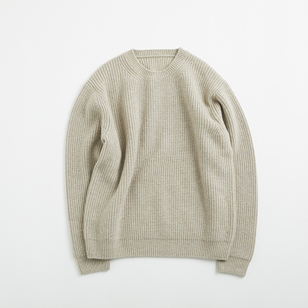 【メール便送料無料対応可】 OKUYAMA MERIYASU for UNITED ARROWS CASHMERE KNIT PATTERN トップス
