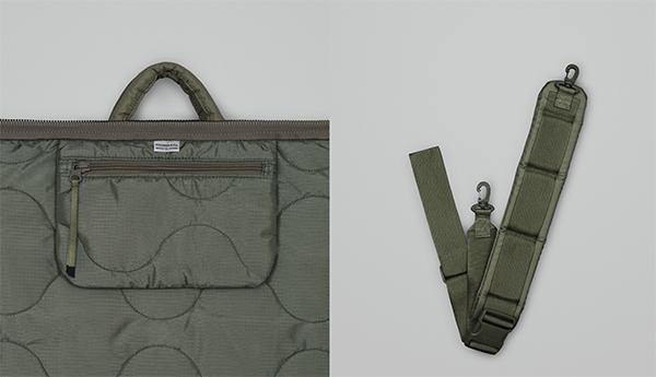 PORTER×HYKE HELMET BAG(OLIVE DRAB)