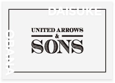 UNITED ARROWS & SONS by DAISUKE OBANA 2021AW|UNITED ARROWS UNITED ARROWS & SONS by DAISUKE OBANA 2021AW|UNITED ARROWS