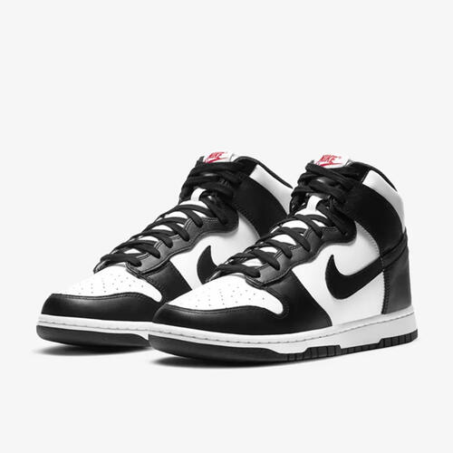 NIKE DUNK HIGH Black and White