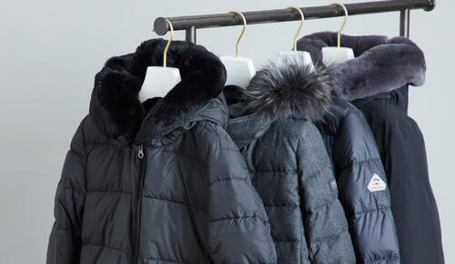 まだまだ使えるダウンジャケット