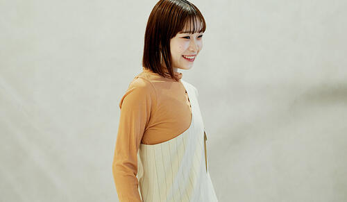 持ち前のセンスと発信力を生かして踏み出す、販売員としての第一歩。