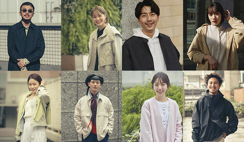 UA THE SNAPS 30 "新しい春"、あの人のアウタースタイル。