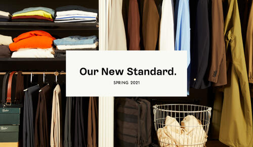 Our New Standard.　SPRING2021
