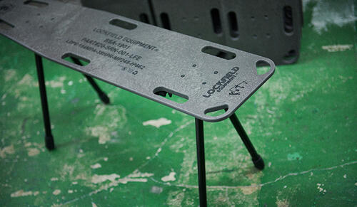 『キャンプ愛好家が作る、再生プラスティックを用いたフラットテーブル"FT40"の真髄とは。』