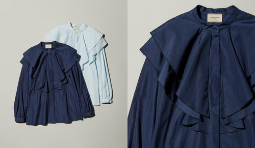 【Close Up】新作ブラウスをクローズアップ