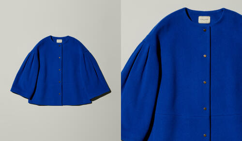 【Close Up】ショート丈アウターをクローズアップ