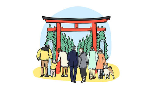新しい年を迎えるために。 初詣について知っておきたいこと