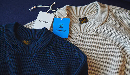 スパイバー×バトナー×ユナイテッドアローズのタッグで生まれたサステナブルなニット