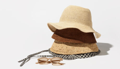 summer items 日差しを楽しむ夏小物