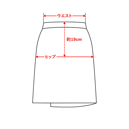 スカート ラップ