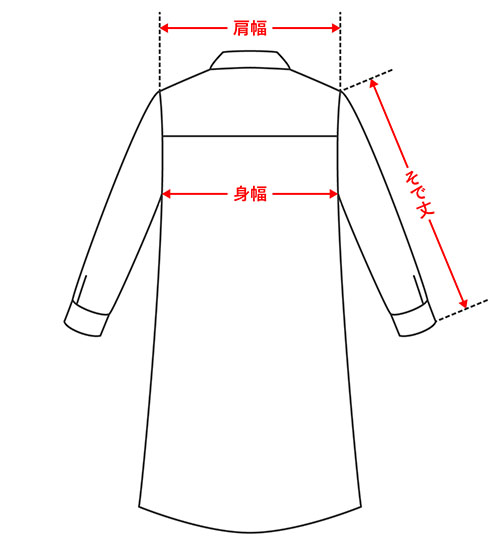 シャツワンピース　袖なし/長袖