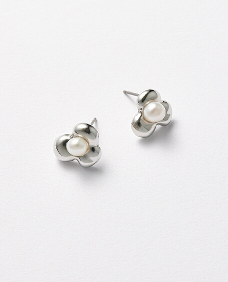 PIERCED EARRINGS green label relaxing