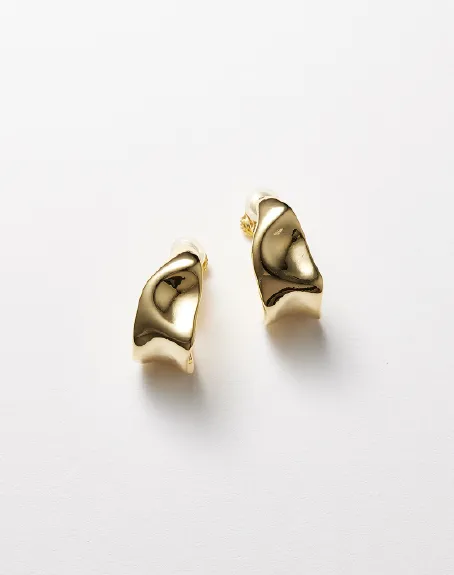 PIERCED EARRINGS green label relaxing