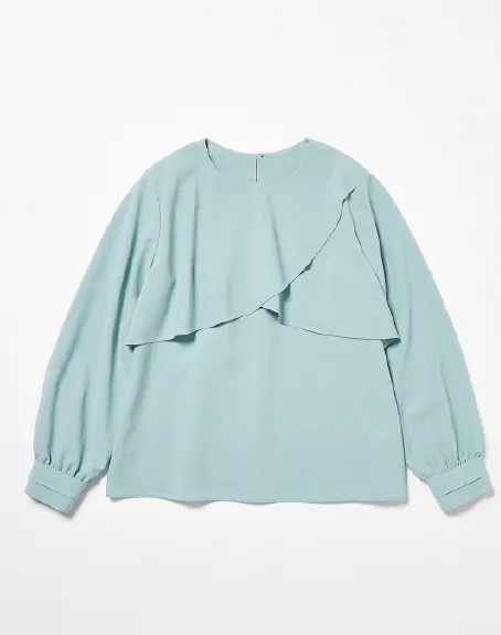 BLOUSE green label relaxing