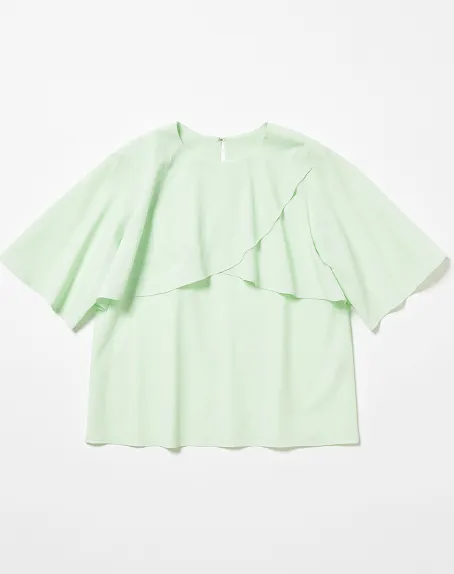 BLOUSE green label relaxing
