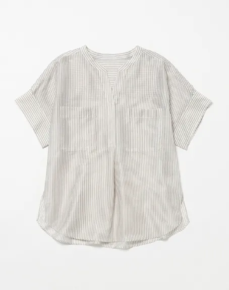 BLOUSE green label relaxing