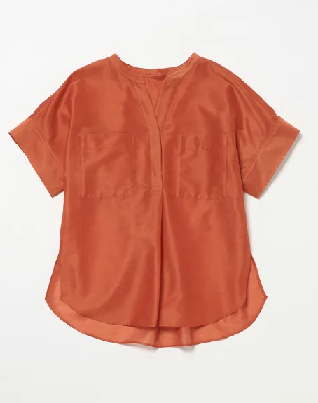 BLOUSE green label relaxing