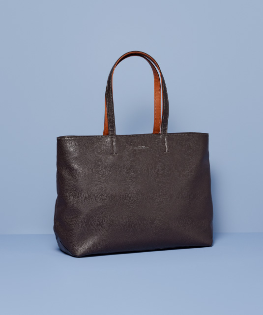 CIBO F/LTHR ZIP TOTE 20F