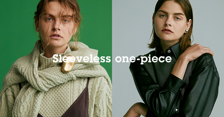 Sleeveless one-piece