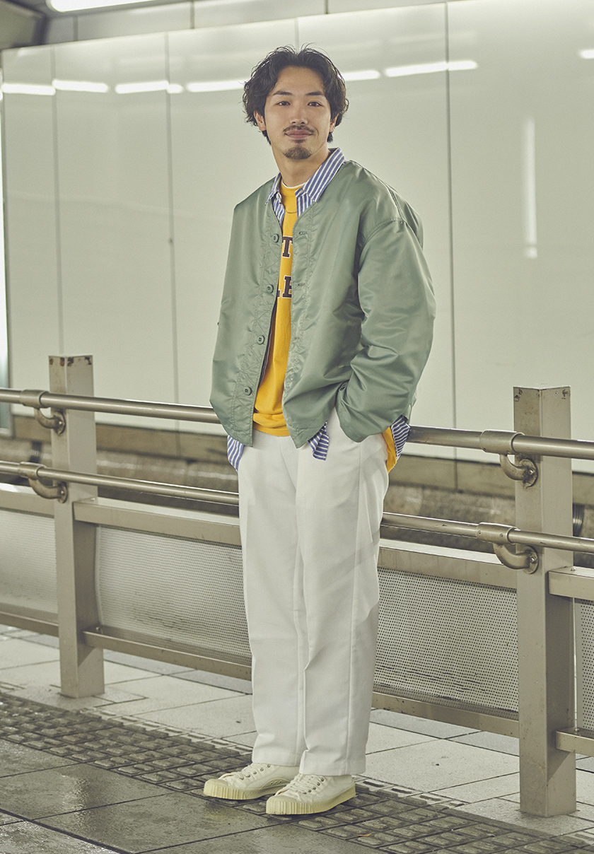 UNITED ARROWS LTD. SHOP STAFF SPRING OUTERWEAR STYLES
