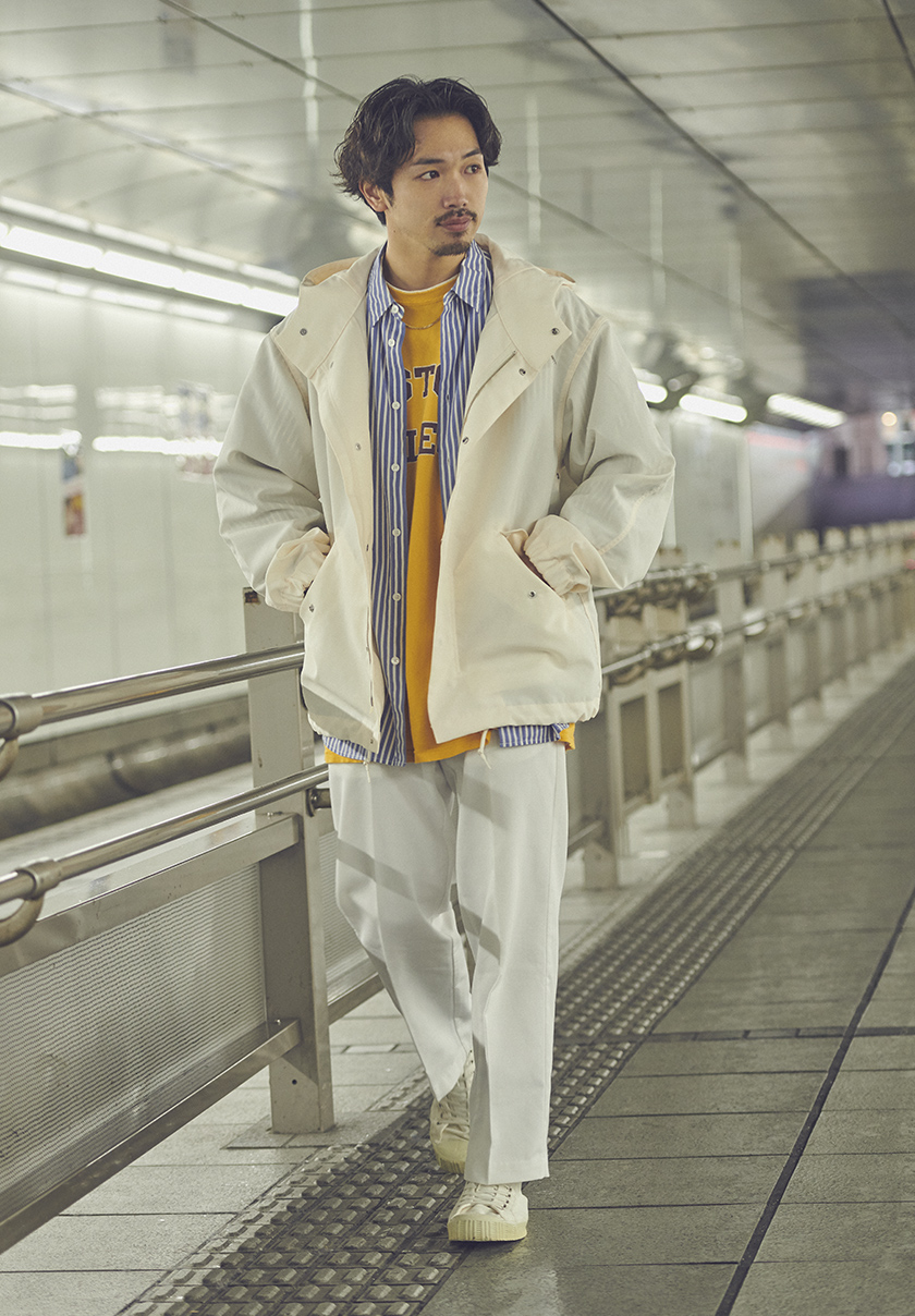  THURSTON 200周年記念 山栄毛織Wネーム 【新品】 HIGH GAUGE SINGLE JERSEY R-LOGO PT T A(M White): Vintage 1.1