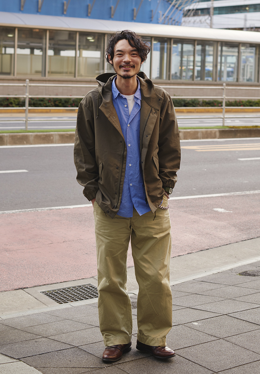 UNITED ARROWS LTD. SHOP STAFF SPRING OUTERWEAR STYLES