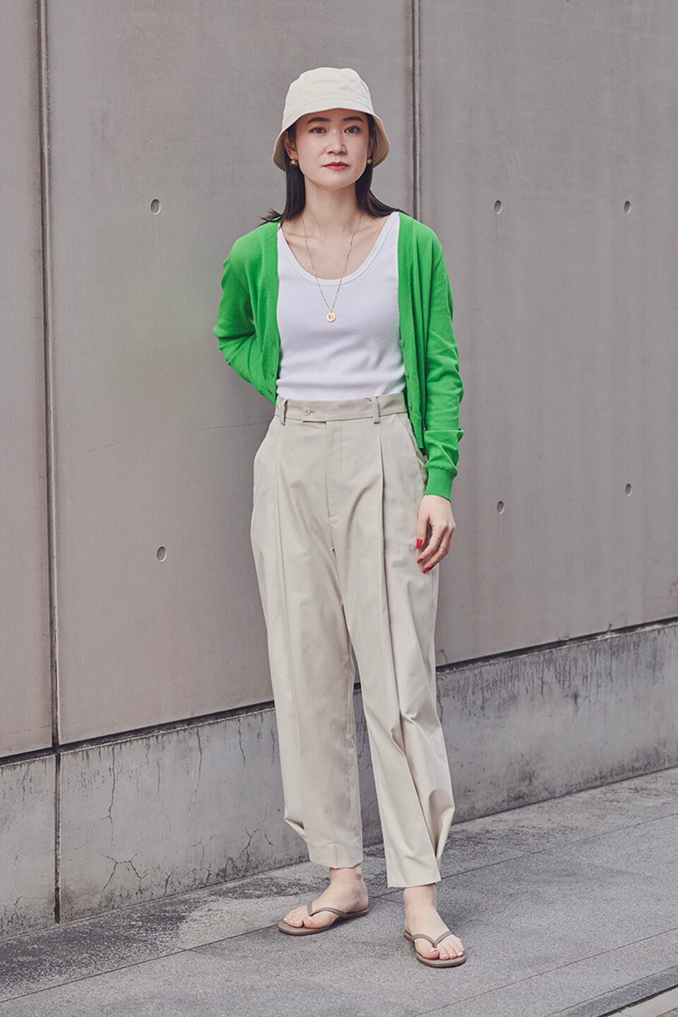 山口 美咲 - UA SNAP 2022 SUMMER. 人気スタッフの春アウタースナップ