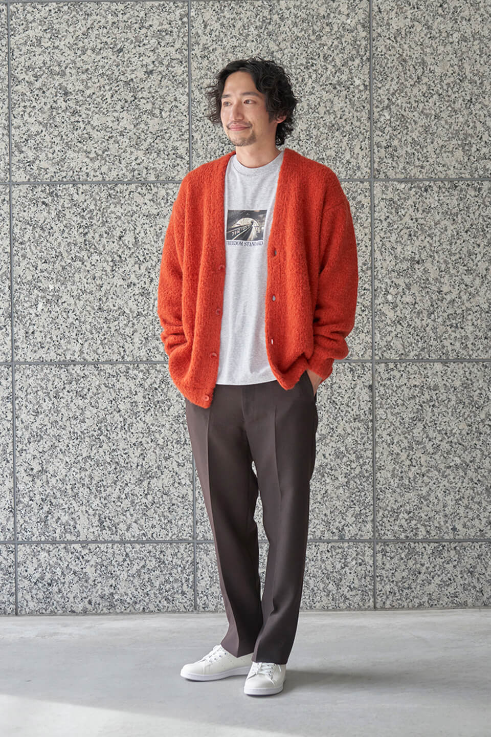 金和 志彦 - UA SNAP 2022 AUTUMN. 人気スタッフが着る、秋の