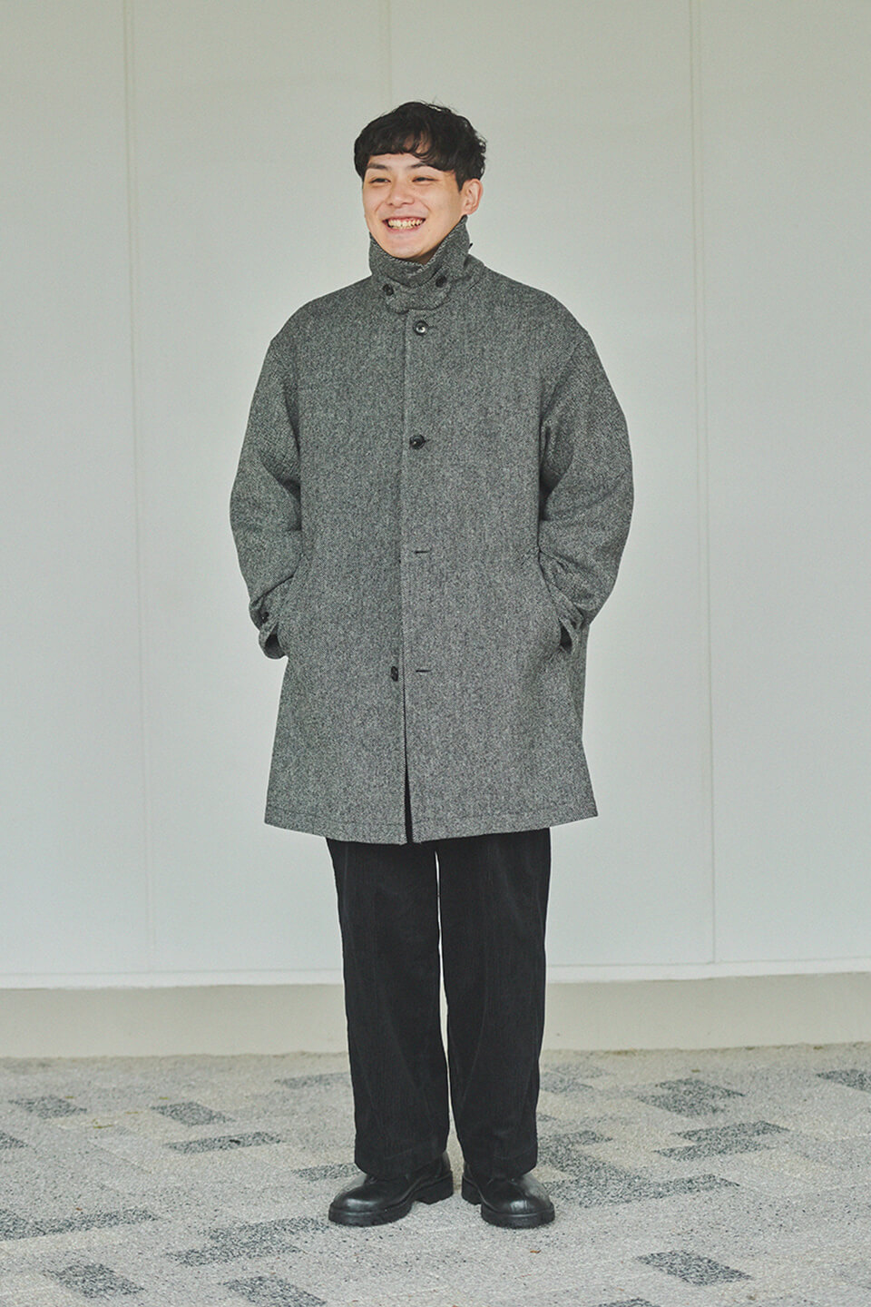 吉岡 玲欧 - UA SNAP 2022 WINTER 人気スタッフが着る冬アウター