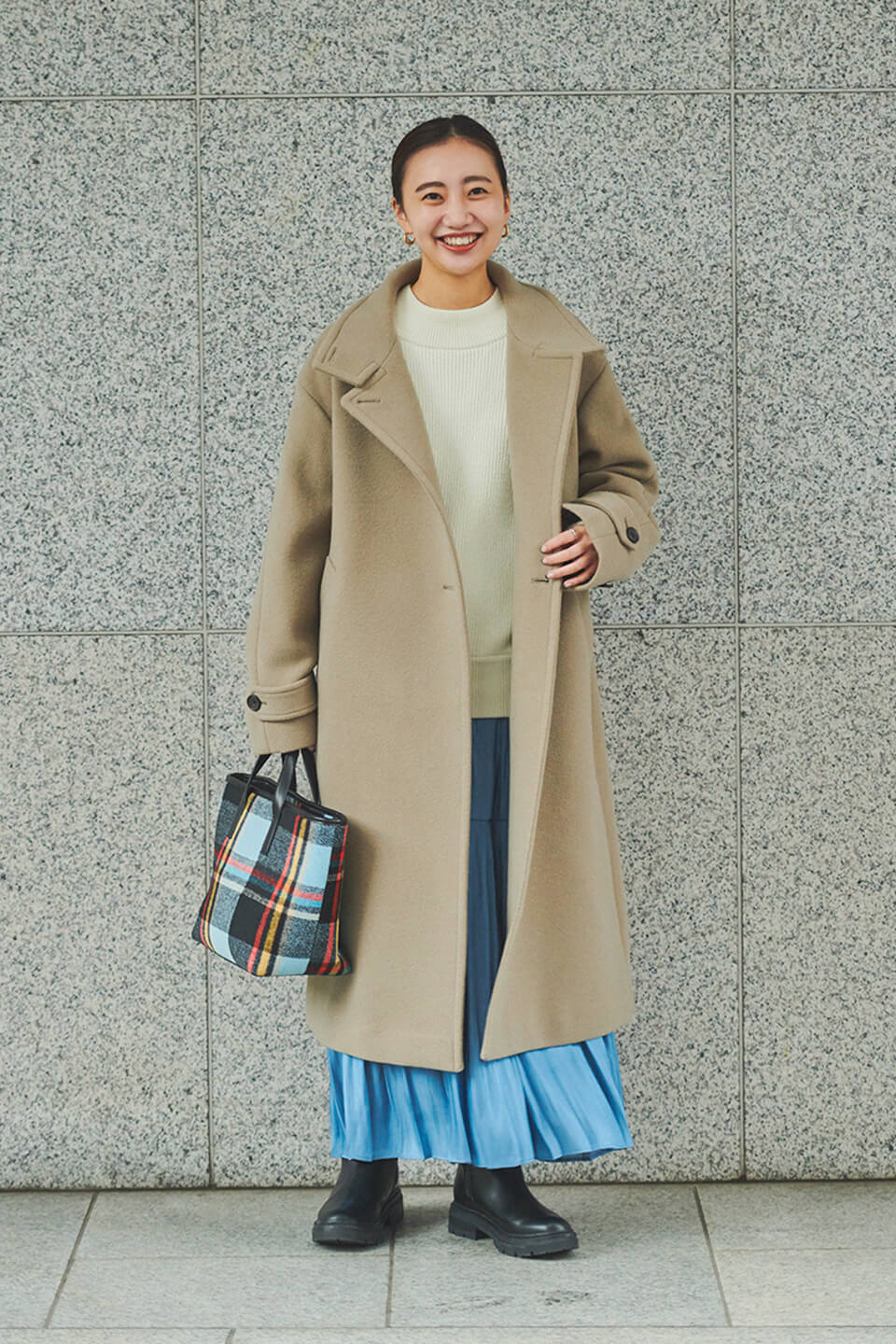 山口 美咲 - UA SNAP 2022 WINTER 人気スタッフが着る冬アウター