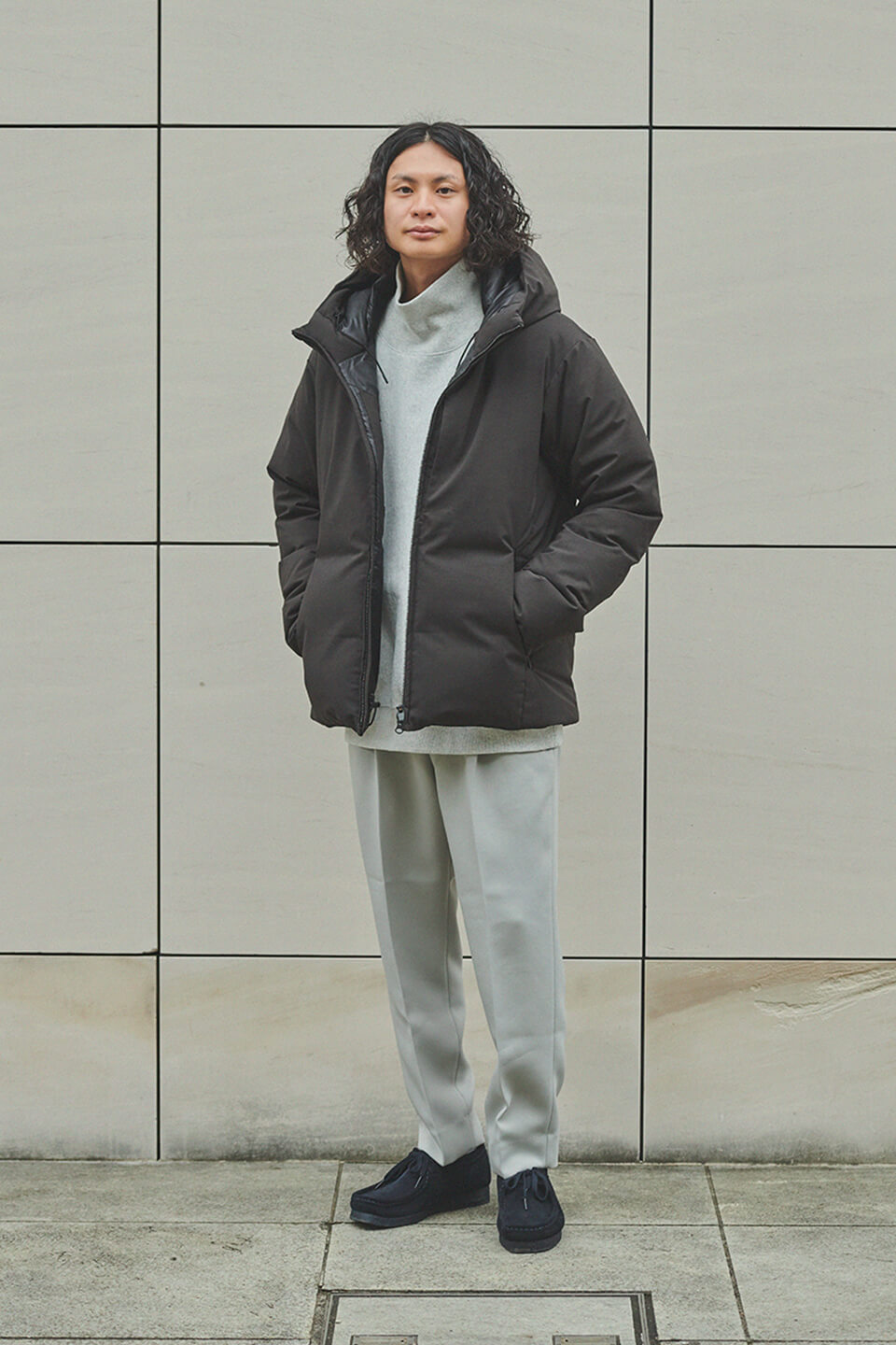 ユナイタス　ノーカラージャケット　2022/aw 2025年最新】UNITUS ノーカラージャケットの人気アイテム - メルカリ