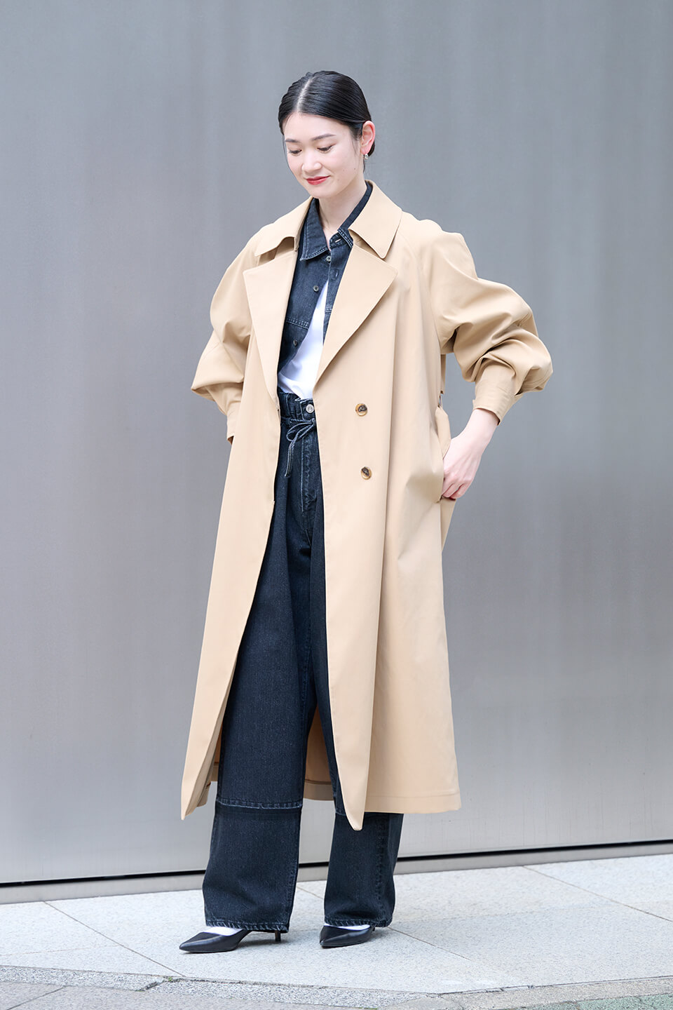 安田 睦 - UA SNAP 2023 SPRING 人気スタッフが着る、春アウター 安田 睦 - UA SNAP 2023 SPRING 人気スタッフが着る、春アウター