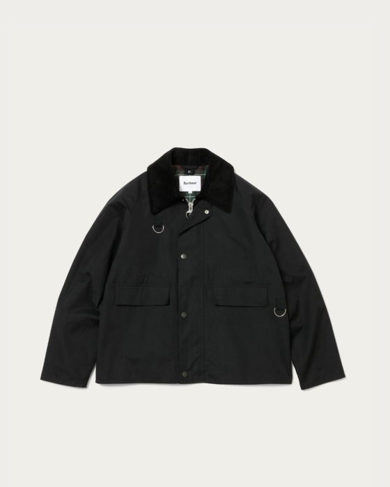 Barbour Scye United Arrows Khaki Nylon Coat Size 38 2Way