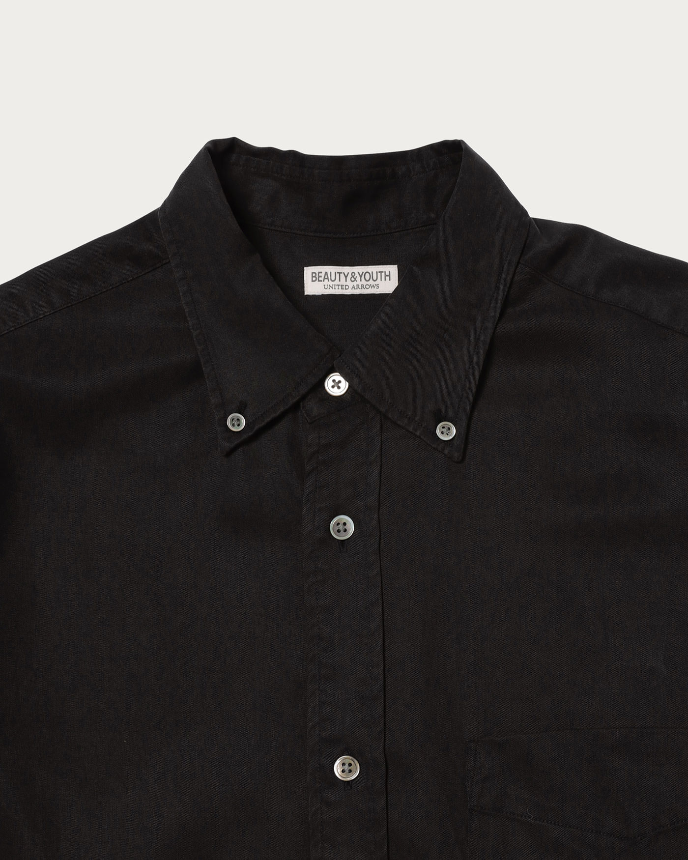 BEAUTY＆YOUTH UNITED ARROWS シャツ ドレープ ツイル オープン