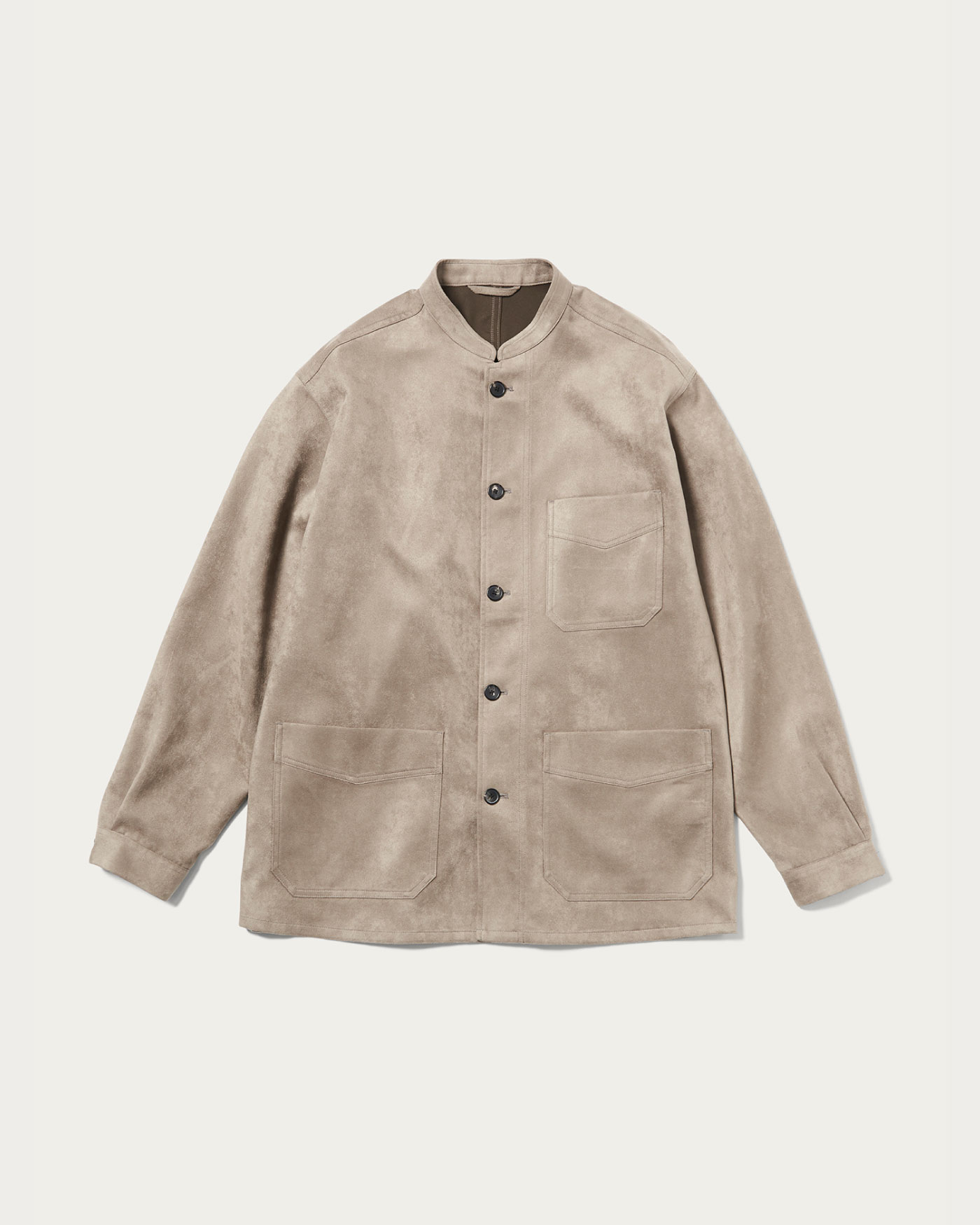 レザージャケットconfect Goat Suede Plainly Collar Jacket